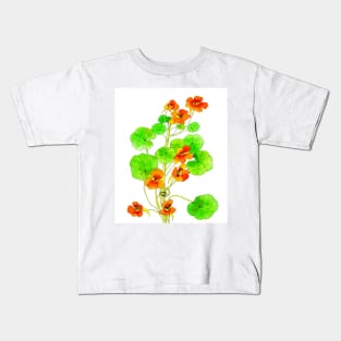 Nasturtiums Kids T-Shirt